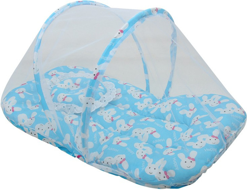 Hum Net Bed Standard Tent Style(Fabric, Blue) Hum Net Bed Standard Tent Style(Fabric, Blue)