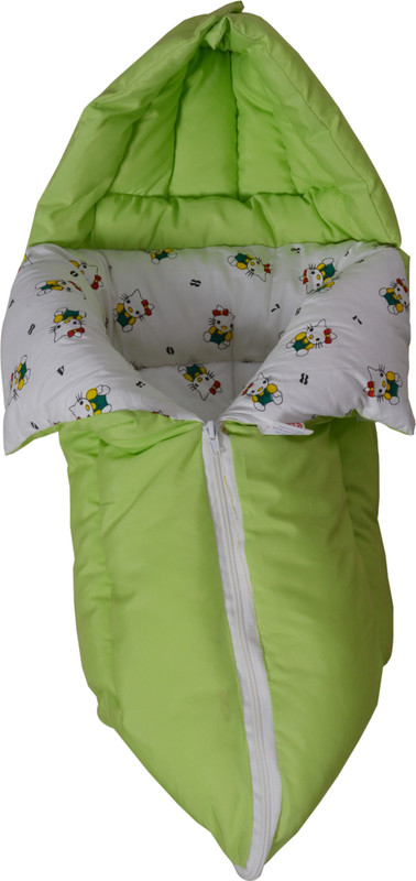 Jinglers 3 In 1 Baby Carry Bed Lgreen Convertible Crib(100 Percent Cotton Soft Fabric Cover Polyester Fibre Filling, Green) Jinglers 3 In 1 Baby Carry Bed Lgreen Convertible Crib(100 Percent Cotton Soft Fabric Cover Polyester Fibre Filling, Green)
