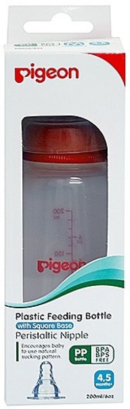 Pigeon Feeding Bottle - 200 ml(Red)