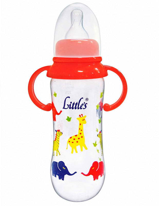 Littles Feeding Bottle - 250 ml(Red)