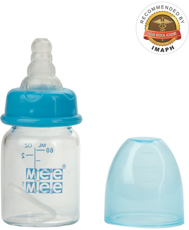 MeeMee PREMIUM FEEDING BOTTLE� - 60 ml(Blue)