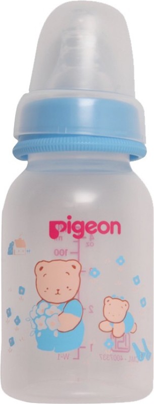 Pigeon Nursing 120ml with Small Size Nipple - Coro Blue - 120 ml(Blue)