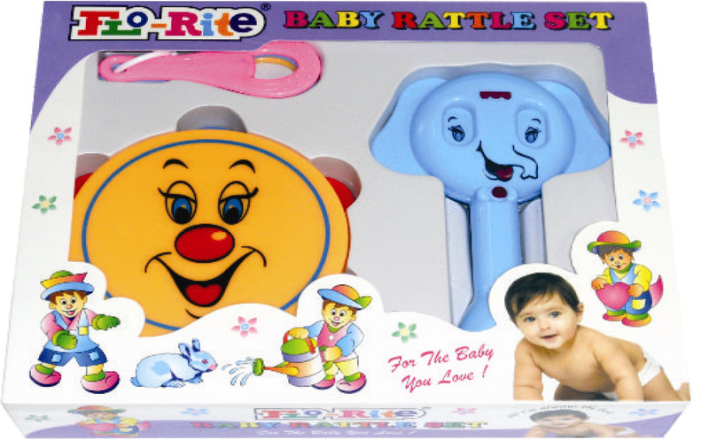 Flo-Rite Baby Products Pvt. Ltd. Baby Rattle Set(Multicolor)