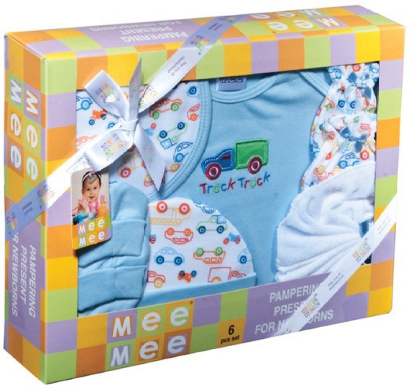 MeeMee Pampering Present For New Borns(Blue)