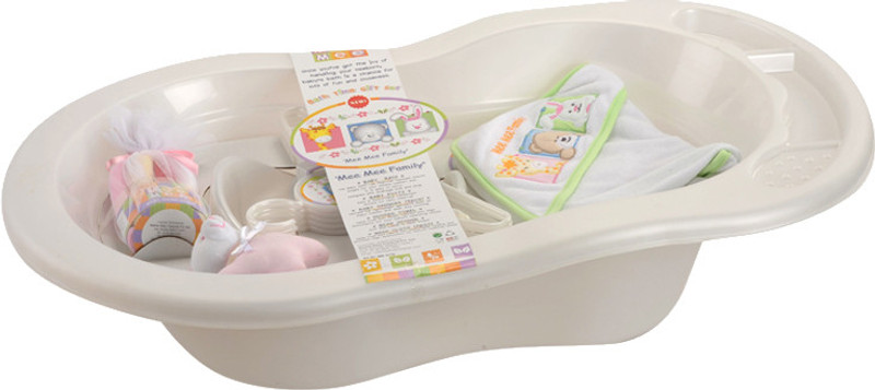 MeeMee Bath Tub Set(White)