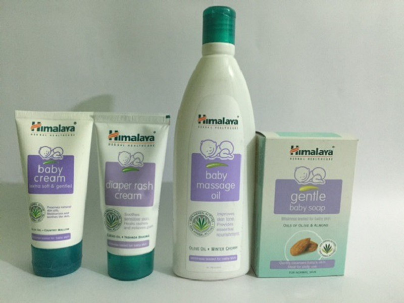 Himalaya Baby Care Combo 4 Items(Multicolor)