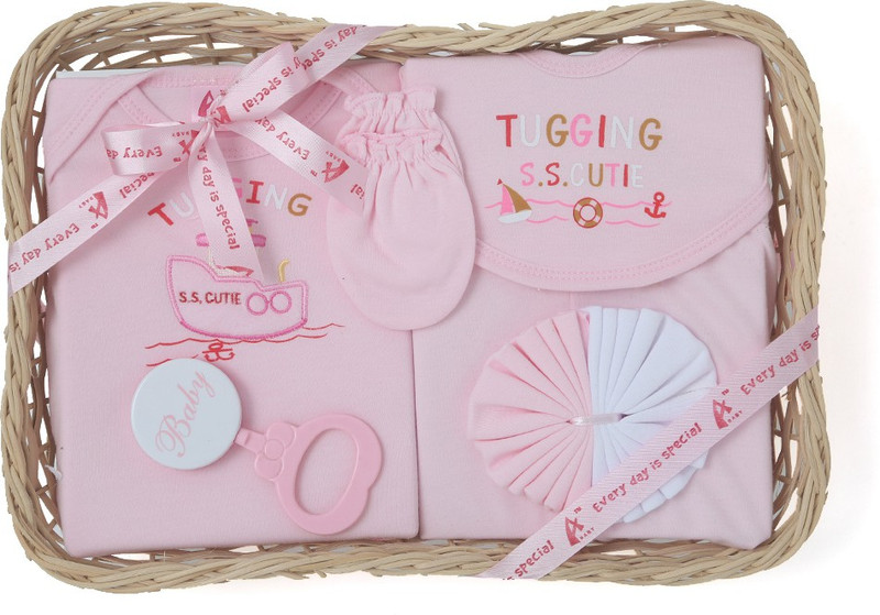 Stuff Jam 7 Piece Gift Set - Pink (0 - 1 Year)(Pink)