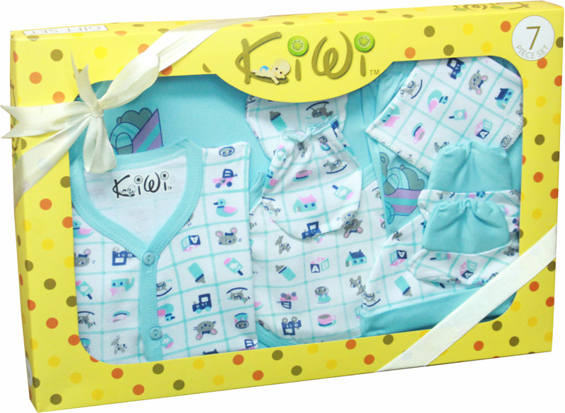 Kiwi Toys Print Gift Set of 7 Pcs(Blue)
