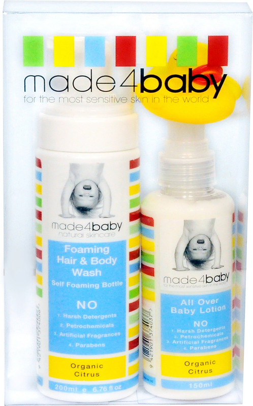 Made 4 Baby Its Bath Time - Organic Citrus Basic Pack(Transparent)