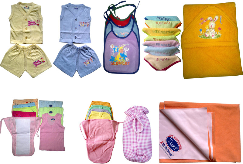 Xchildhood Baby Care Combo(Multicolor)