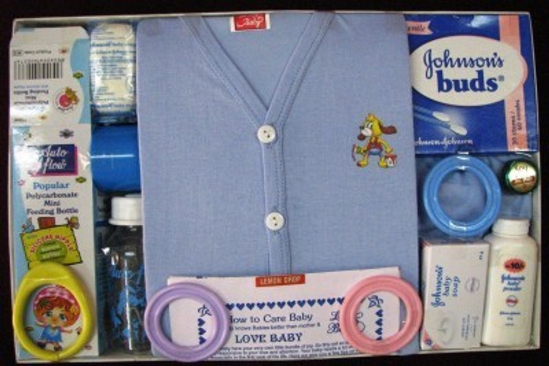 Love Baby Care Combo(Blue)