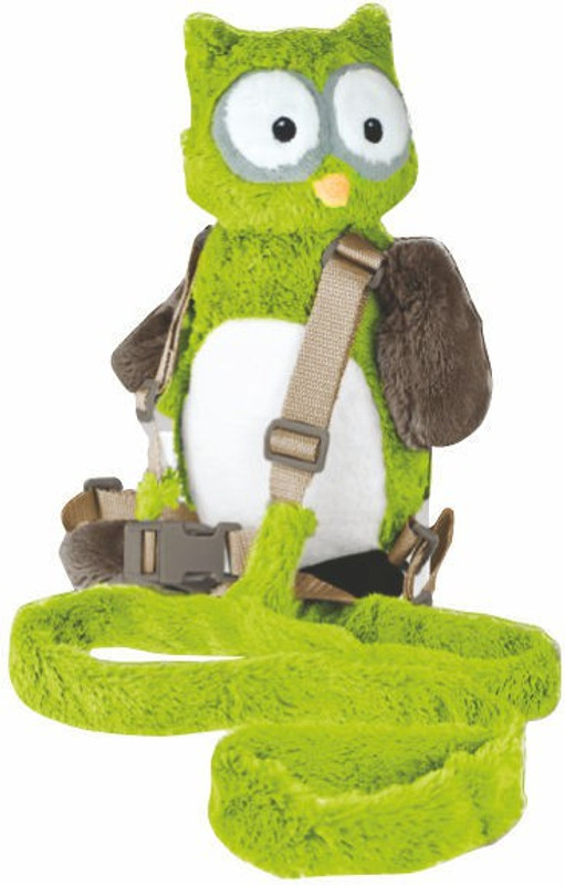 Playette Harold The Owl Baby Carrier(Green, Back Carry)