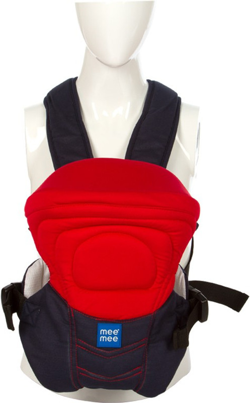 MeeMee Safe & Stylish 6 in 1 Baby Carrier(Red)
