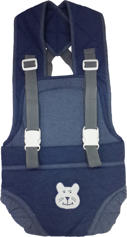 Advance Baby Denim Carrier Baby Carrier(Blue, Front Carry facing in)