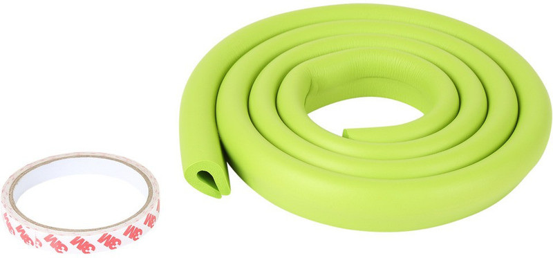 Safe-O-Kid Unique, High Density, 2 mtr long U - Shaped 2 Edge Guard Strips(Green)