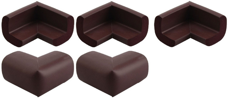 ARRA Corner Edge Guard Foam Baby Child Kids Infant Newborn 5 pc(Brown)