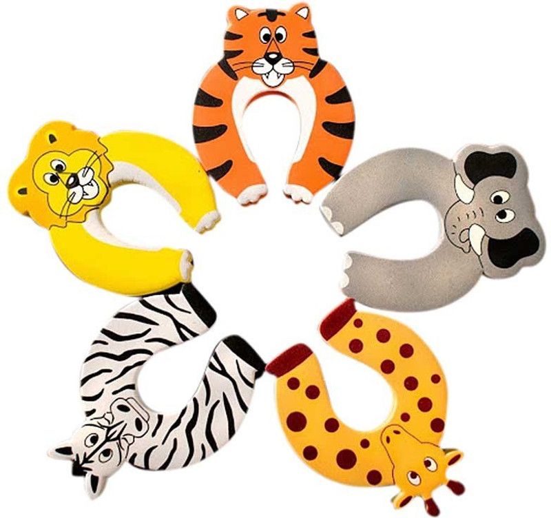 Anantha Baby Door Stopper Pack Of 5no'S(White, Red, Yellow, Orange, Grey)