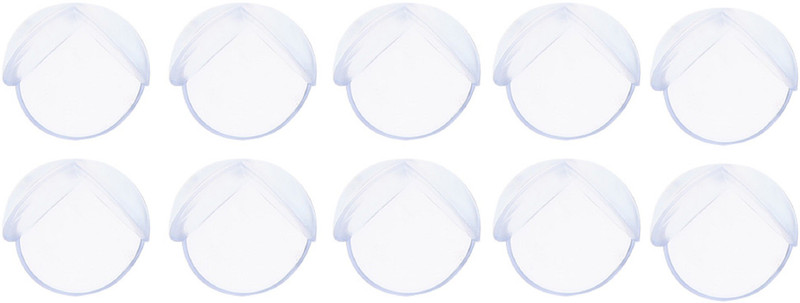 ARRA Corner Edge Guard Silicon Baby Child Kids Infant Newborn 10 pc(White)