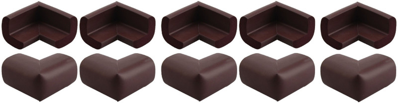 ARRA Corner Edge Guard Foam Baby Child Kids Infant Newborn 10 pc(Brown)