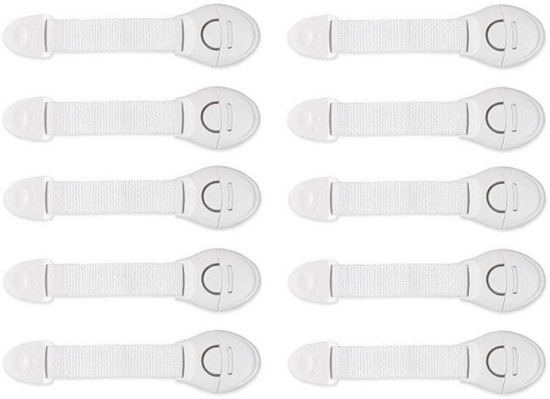 ARRA Protection Doors Drawers Kids Infant 10 Pcs(White)