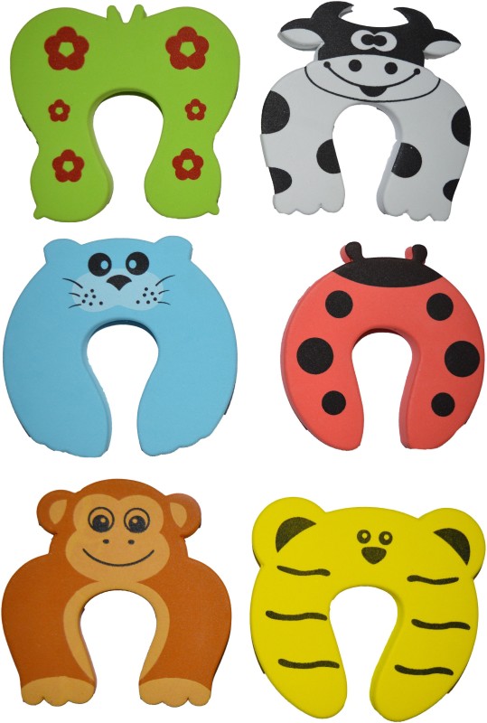 Kuhu Creations Animal Cartoon Style Baby Safety Door Stopper(Multicolor) RS.295 (76.00% Off) - Flipkart
