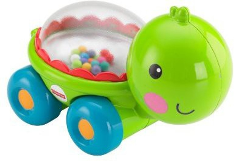 Fisher-Price Poppity Pop Turtle Rattle(Multicolor)