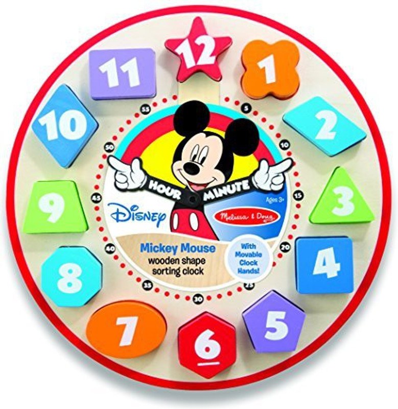 Melissa & Doug Mickey Mouse Rattle(Multicolor)