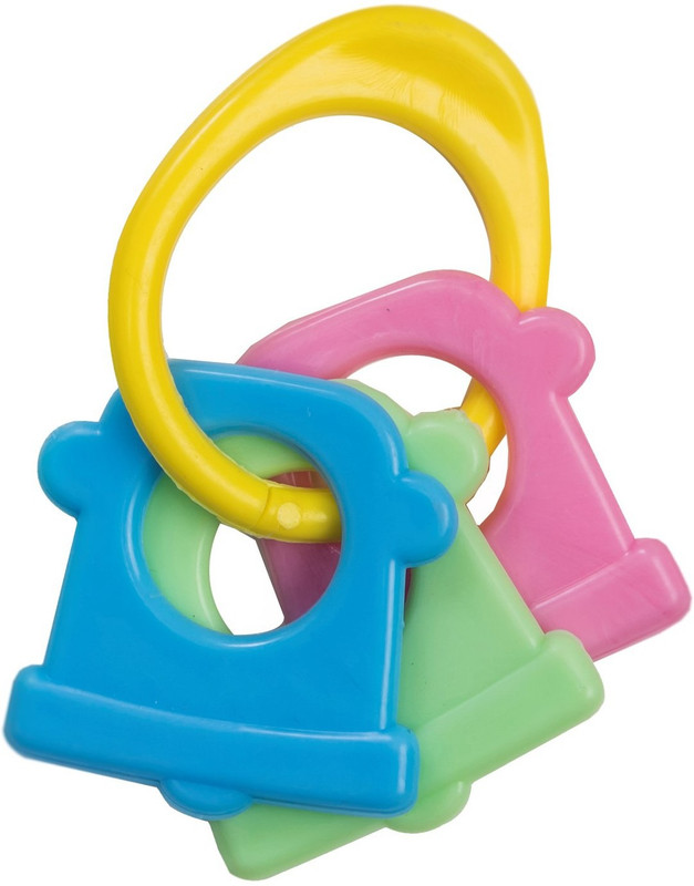 Love Baby First Toy - Cow Bell Rattle(Multicolor)