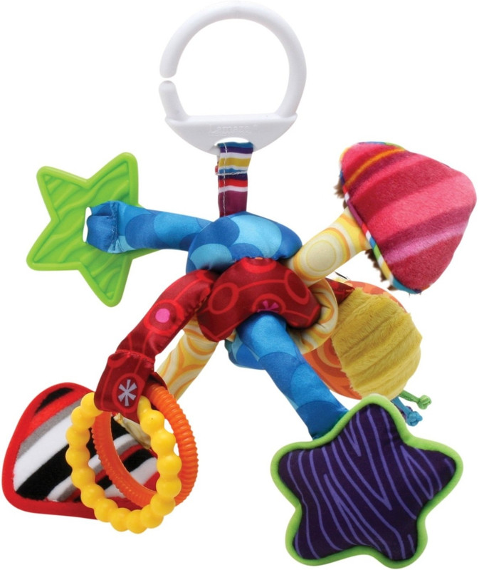 Lamaze Tug and Play Knot Rattle