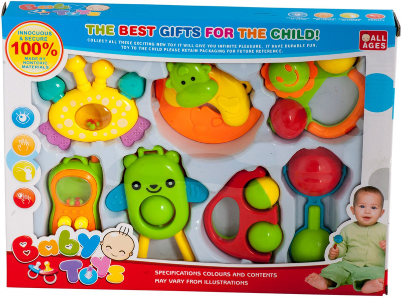 Magic Pitara Rattle Set Rattle(Multicolor)