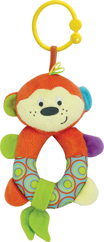 Winfun Little Pals Cheeeky Chimp Hand Rattle(Multicolor)
