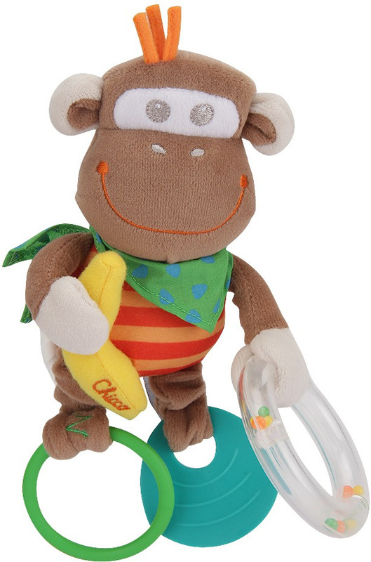 Chicco Multi Activity Vibrating Monkey Rattle