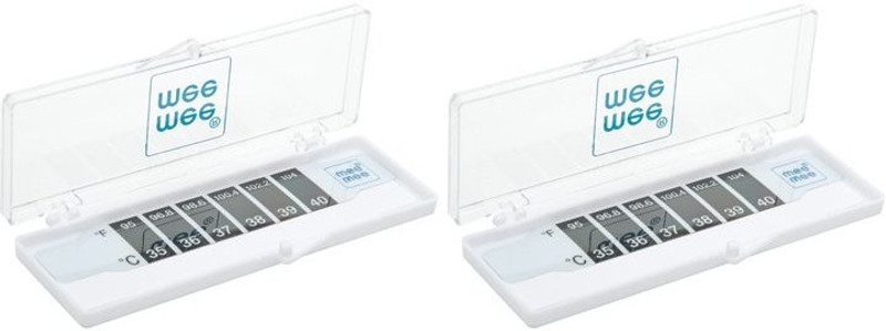 MeeMee Accurate Forehead Thermometer (Pack Of 2) Bath Thermometer(White) MeeMee Accurate Forehead Thermometer (Pack Of 2) Bath Thermometer(White)