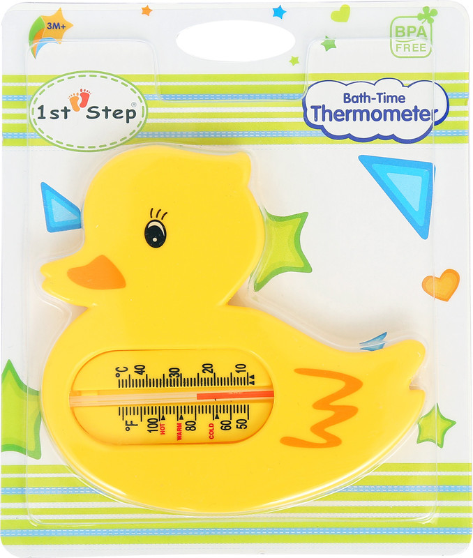 1st Step Bath Time Thermometer Bath Thermometer(Yellow) 1st Step Bath Time Thermometer Bath Thermometer(Yellow)