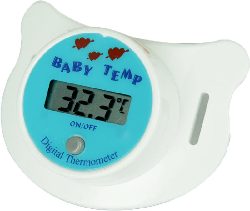 Krishkare Digital Pacifier for Babies Bath Thermometer(White) Krishkare Digital Pacifier for Babies Bath Thermometer(White)