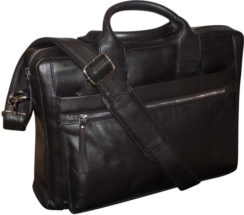 Style 98 13 inch Expandable Laptop Backpack(Black)