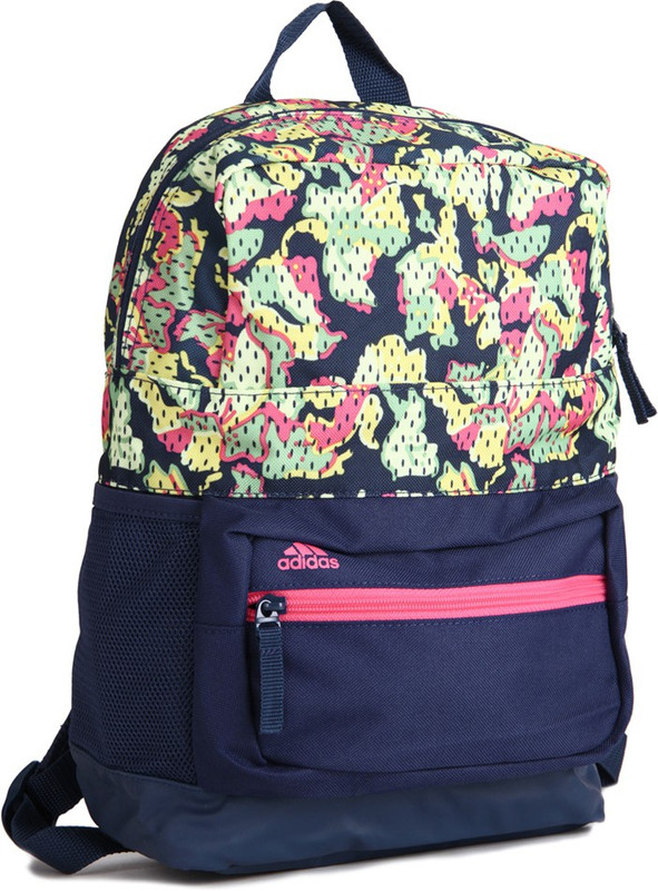 ADIDAS Asbp Xs G1 Backpack(Blue, Pink, Yellow) ADIDAS Asbp Xs G1 Backpack(Blue, Pink, Yellow)