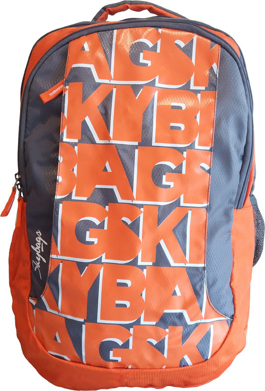 Skybags Pogo Extra 02 Orange 25 L Laptop Backpack(Orange) Skybags Pogo Extra 02 Orange 25 L Laptop Backpack(Orange)