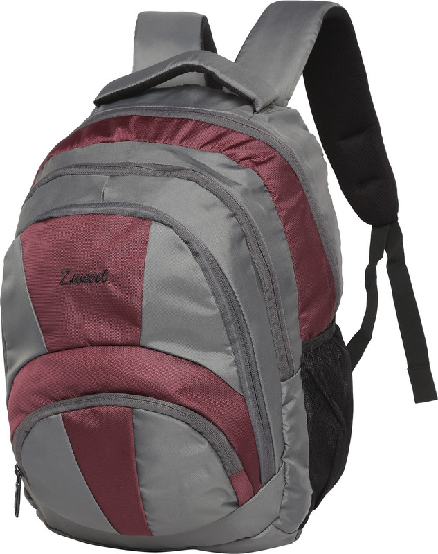 Zwart 114105 25 L Free Size Backpack(Grey, Purple) RS.700 (68.00% Off) - Flipkart