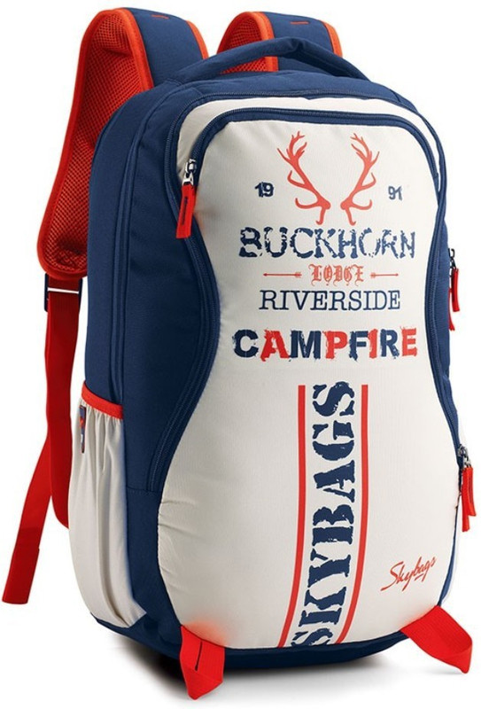 Buy Skybags Strider 02 Blue 27 L Backpack Multicolor Online at