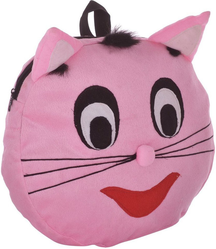 Tickles Cat Bag Backpack(Pink, 5 L)