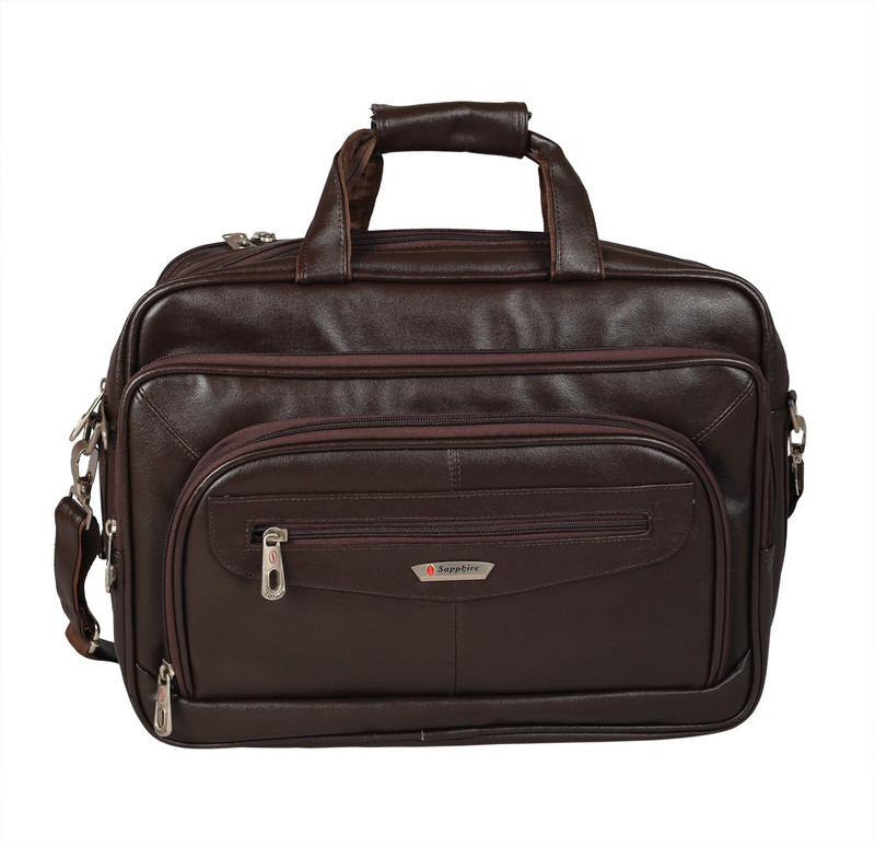 Sapphire RADO_BROWN Laptop Bag(Brown)