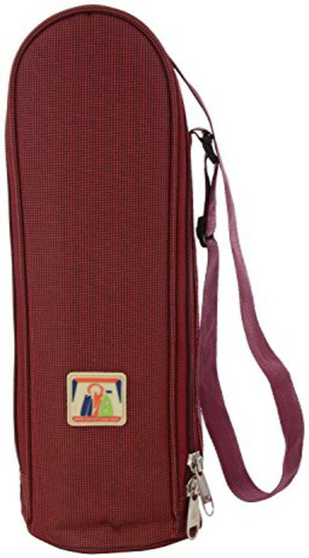 mahavir bags water bottle cover Multipurpose Bag(Maroon, 1 L)