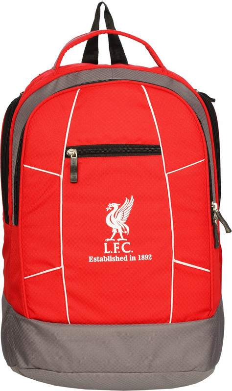 Liverpool FC Fashion Backpack(Grey, 10 L)