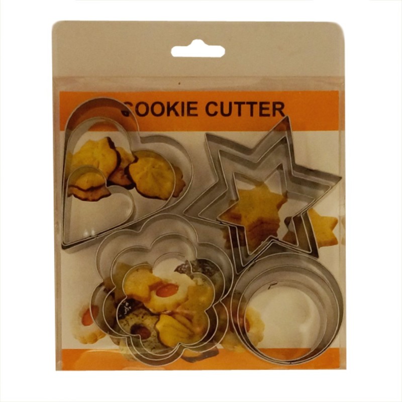 Innk Cookie Cutter 12 Pcs. Cookie Cutter(Pack of 12) RS.265 (73.00% Off) - Flipkart