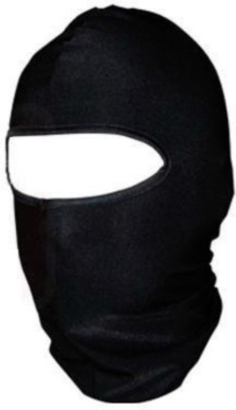 MCR Black Bike Face Mask for Men & Women(Size: Free, Balaclava)