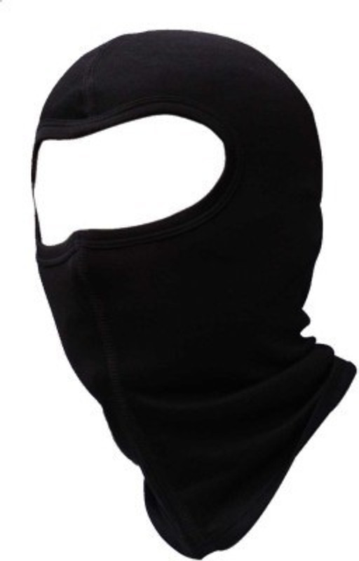 ACCESSOREEZ Black Bike Face Mask for Men & Women(Size: Free, Balaclava)