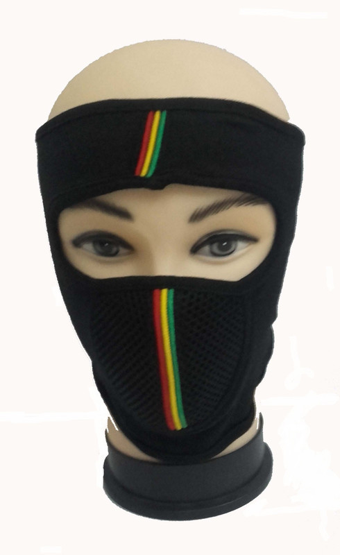 Babji Black Bike Face Mask for Men & Women(Size: Free, Balaclava)