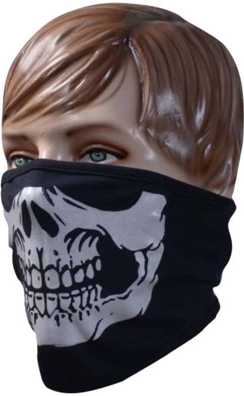 Babji Skull Face Mask Anti-pollution Mask(Multicolor, Pack of 1)
