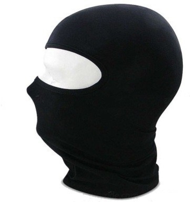 BIKEWAY Black Bike Face Mask for Boys(Size: L, Balaclava)